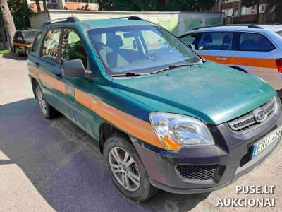 Parduodamas automobilis Kia Sportage 2010 m. Dyzelinas Klaipėdoje, pradinė kaina 1000 EUR
