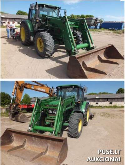 Трактор John Deere 6430 на торгах за 29440 EUR