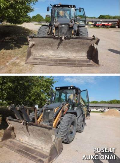 Экскаватор-погрузчик Case 695ST 2020 г.в. на торгах, начальная цена 39760 EUR