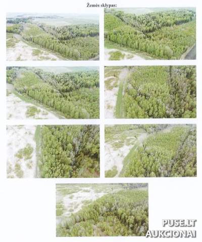 Žemės sklypas Jonavos r. sav., Vaiškonių k. - Antstolių aukcionas nuo 8640 EUR