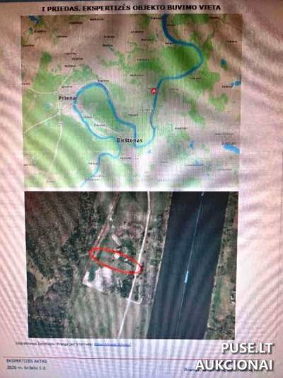 Žemės ūkio paskirties sklypas Prienų rajone, Pociūnų kaime, pradinė kaina 4000 EUR