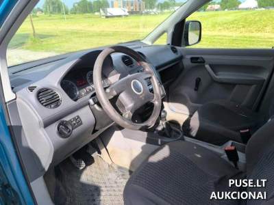 VW Caddy krovininis automobilis 2004 m. dyzelinas pradinė kaina 800 EUR
