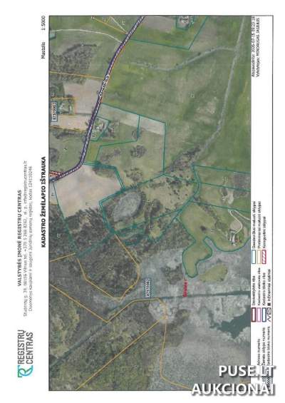 4.3 ha žemės ūkio paskirties sklypas Šilalės rajone, Pykaičių kaime, 12000 EUR