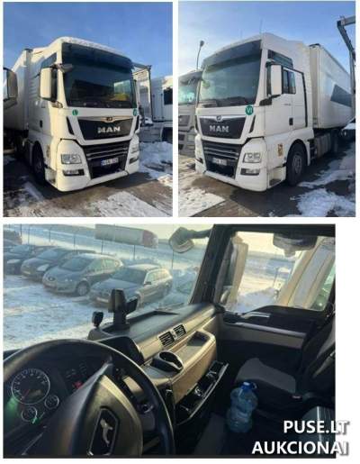 Грузовой автомобиль MAN TGX 2018 г., начальная цена 15200 EUR