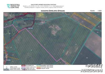 Žemės sklypas Kelmės rajone 25.5 ha ~118320 EUR
