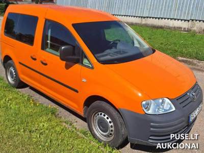 VW Caddy automobilis aukcione Klaipėdoje, 700 EUR