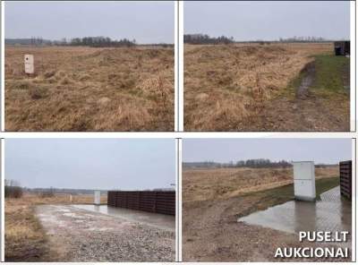 1/4 земельної ділянки в районі Клайпеди ціна 2400 EUR