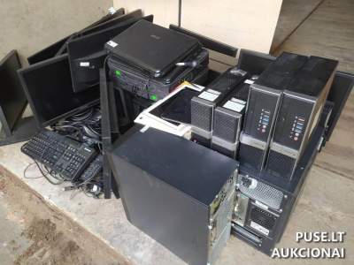 Kompiuterių technikos ir priedų komplektas aukcione nuo 2590 EUR