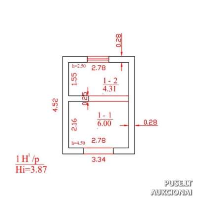 Transformatorinė Ramybės g. 13, Šilutės rajone, parduodama už 420 EUR