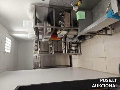 Restorano baldai ir įranga Panevėžyje 20000 EUR aukcionas