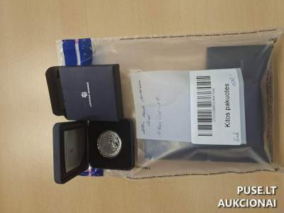 Kolekcinė 20 eurų moneta "Struvės geodezinis lankas" (Sidabras Ag 925) 310 EUR