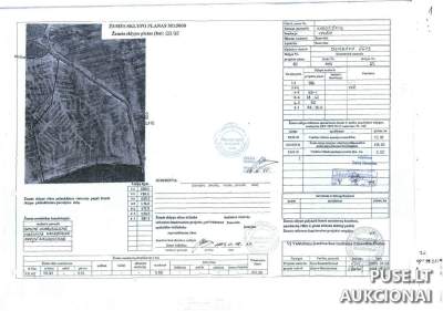 20.95 ha žemės sklypas Panevėžio rajone, Karužiškių kaime, 141000 EUR