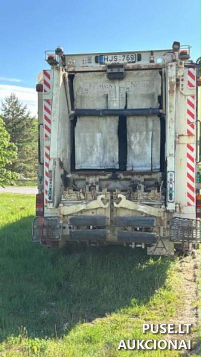 Šiūkšliavežis 2012 m. 210 kW dyzelinas 253946 km rida Plungės rajone 7216 EUR