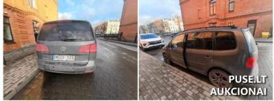 Naudotas Volkswagen Touran automobilis Kaune, 2640 EUR