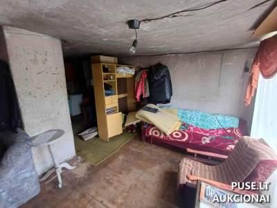 Parduodamas 49.76 kv. m butas Šiaulių rajone, Čigonų kaime, pradinė kaina 2100 EUR