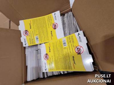 40200 шт. клейких пасток для гризунів на аукціоні у Вільнюсі, початкова ціна 1206 EUR