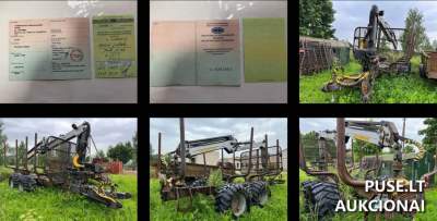 Причіп для лісовозів KESLA 12MD у Шяуляйському районі 7790 EUR