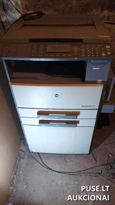 Копіювальний апарат Konica-Minolta Bizhub 211 в Ігналіні, 360 EUR
