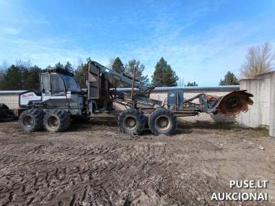 Лісова техніка Medvežis LOGSET з фрезою, поганий стан, 52038 EUR