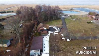 Žemės sklypas su namu ir ūkiu Kuršių marių pakrantėje, Klaipėdos rajone - 684600 EUR