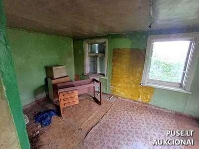 Gyvenamasis namas Joniškio rajone, Gasčiūnų kaime, 36.4 kv.m., 2853 EUR pradinė kaina