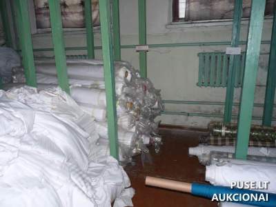 Audinių likučių aukcionas Panevėžyje 24830 EUR