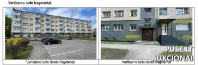 2 kambarių butas Mažeikiuose P. Vileišio g. 45.65 kv.m. 42360 EUR