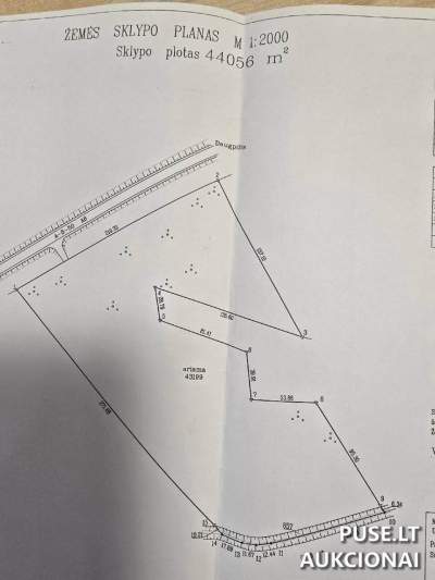 4.41 ha žemės ūkio paskirties sklypas Ukmergės rajone, Martyniškio kaime, 13320 EUR