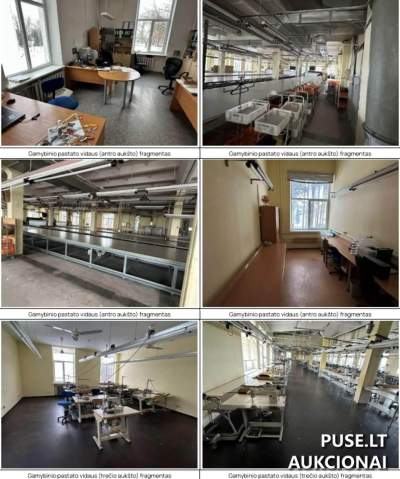 Gamybinis pastatas Raseiniuose, Šatrijos g. 3, 5575 kv.m, 896000 EUR