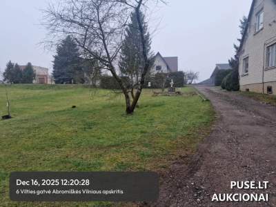 1/3 žemės sklypo Elektrėnų sav. Abromiškių k. Vilties g. 4, 3603 kv.m., 27720 EUR