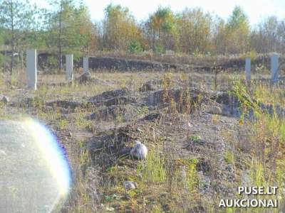 Parduodamas 5/82 dalies žemės sklypas Vilniuje, 433 kv.m, pradinė kaina 927 EUR