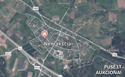 Žemės sklypas Raseinių rajone, Nemakščių miestelyje, Ateities g. 9 už 54960 EUR