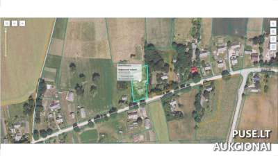 Žemės sklypas Pasvalio rajone, Kriaušiškių kaime, 0.1640 ha, 4617 EUR
