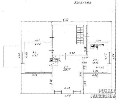 Gyvenamasis namas Skuodo r. Notėnų k. 170.29 kv.m 9630 EUR