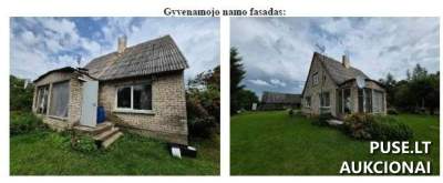 Malkinė Raseinių rajone, Keryvų kaime, 25 kv. m, 3912 EUR