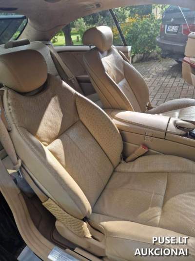 MERCEDES BENZ CL500 pardavimas aukcione Klaipėdoje 10640 EUR