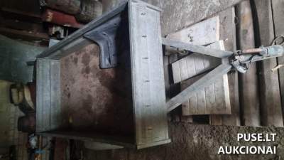 Причіп Tauras 700-02S на аукціоні за 460 EUR у районі Шилуте