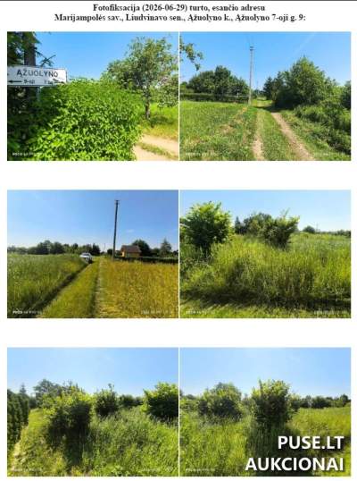 Žemės sklypas Marijampolės rajone 0.0604 ha, 2400 EUR, Antstolių varžytynės