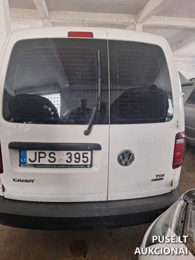 Volkswagen Caddy 2017 на аукціоні у Вільнюсі, стартова ціна 1200 EUR