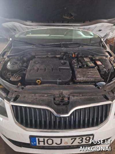 Škoda Octavia дизель 2015 року на аукціоні в Каунасі 4500 EUR