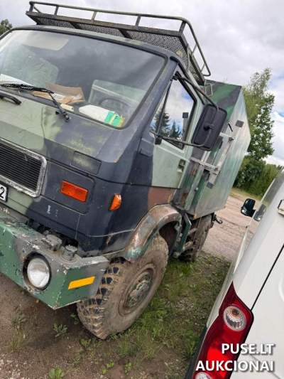 Вантажівка VW-MAN 8.150 з мотогенератором продається на аукціоні в Шяуляї за 8320 EUR