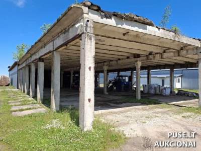 Garažas Ignalinos rajone 1334 kv.m 5220 EUR