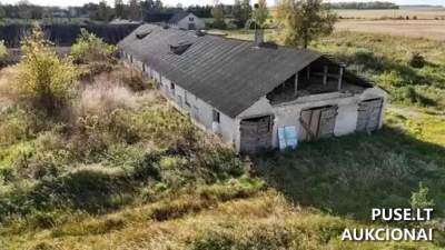 Продажа телятника в деревне Римишкю, Паневежский район, 14400 EUR, пройдут торги судебного исполнителя
