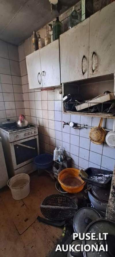 Vieno kambario butas Šakiuose Kęstučio g. 104-8, pradinė kaina 2500 EUR