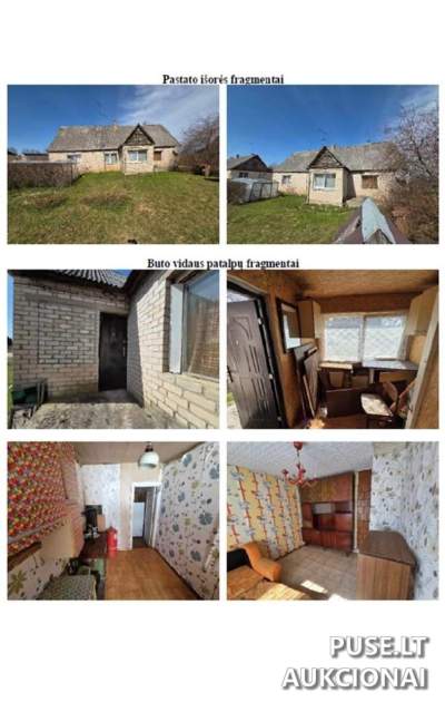 Patalpos Zarasų rajone, Dusetų mieste, Pušyno g. 5-2 (1/2 dalis) už 1840 EUR