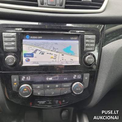 Naudotas Nissan Qashqai 2014 m. automobilių aukcione nuo 4100 EUR Vilniuje