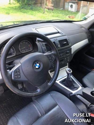 BMW X3 dyzelinas, mechaninė pavarų dėžė, 130 kW Jurbarke 1500 EUR