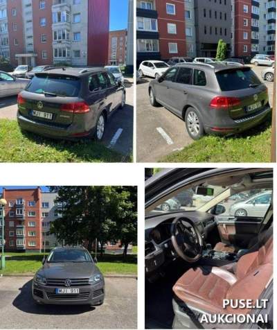 Volkswagen Touareg 2010 m. automobilis aukcione, 6400 EUR