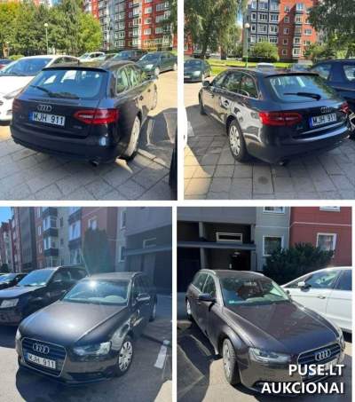 AUDI A4 AVANT automobilis, 2013 m., parduodamas aukcione nuo 5200 EUR