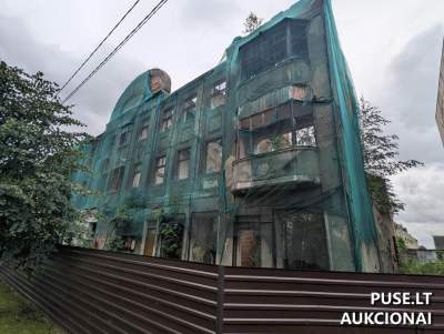 Parduotuvės patalpa Kybartuose J. Basanavičiaus g. 38-14, avariniame pastate, 8940 EUR